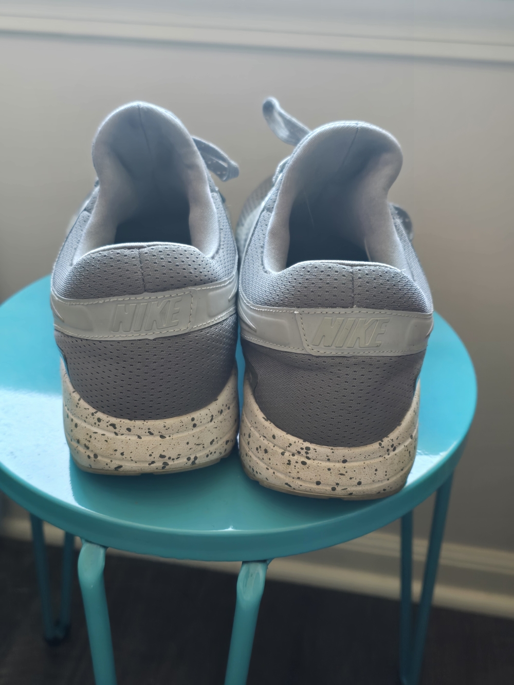 Nike Air Max Gray Athletic Sneakers - Picture 3 of 4